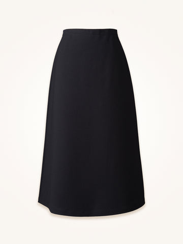 Ponte A-line Midi Skirt