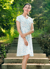 Women's Floral-Print Summer Dress