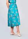 Women's Floral Cotton Skirt