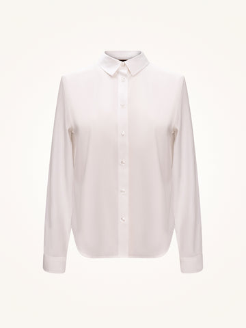Women's Cropped Boxy Cotton Shirt