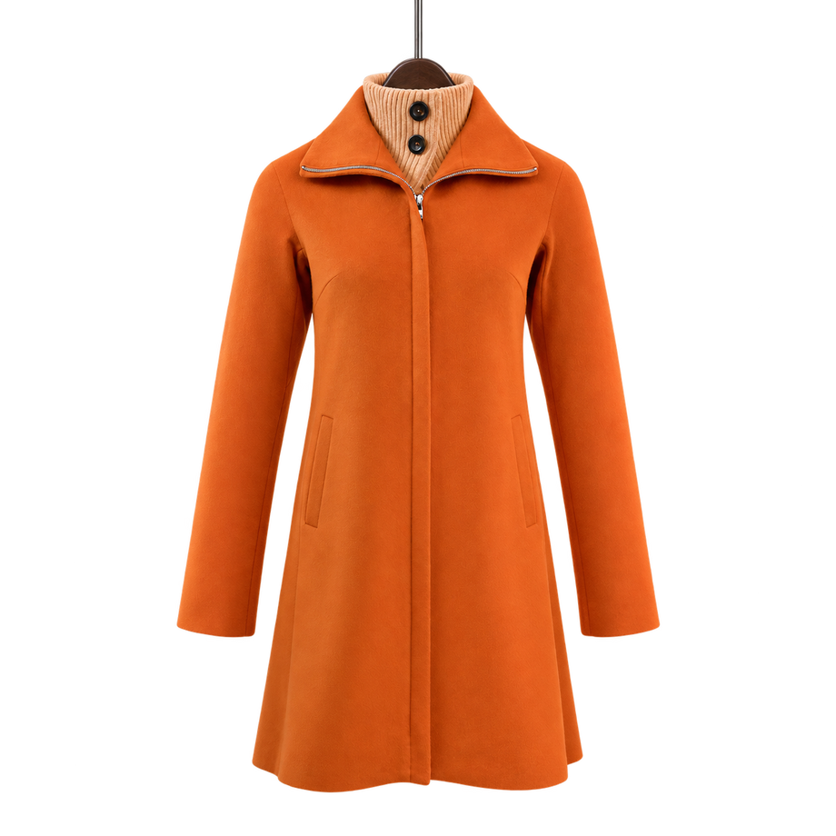 Women's Pure Cashmere Coat – front