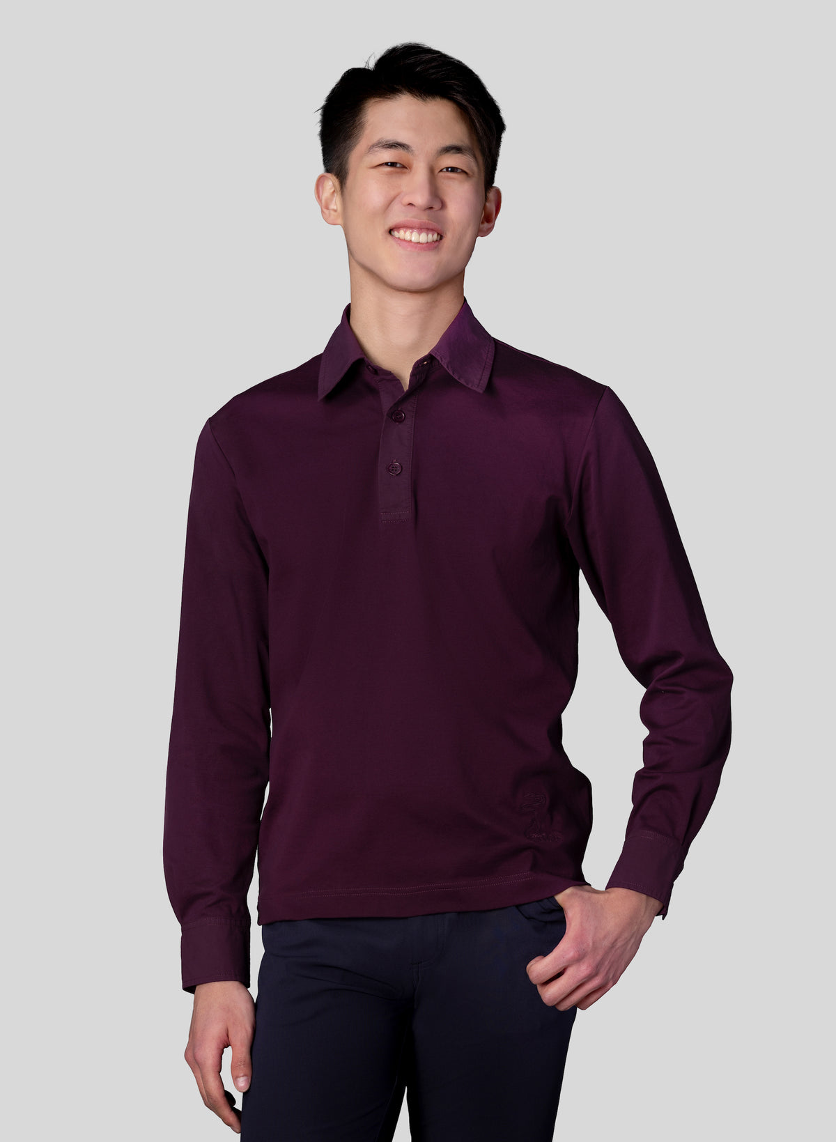 men's mercerized cotton polo shirts